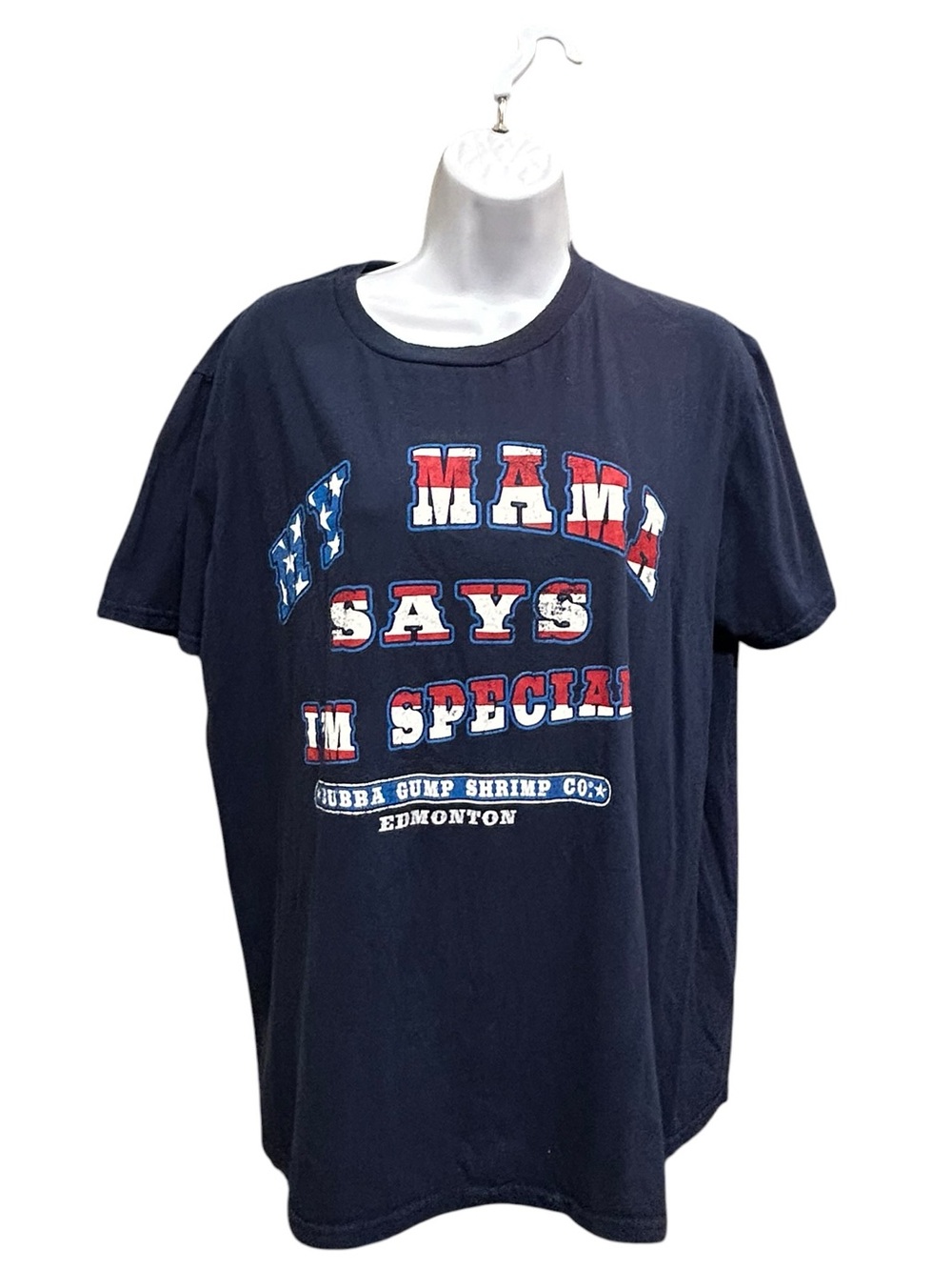 Bubba Gump My Mama Says I'm Special Blue T-shirt Size L
